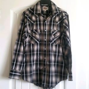 Ely Cattleman mens button up shirt